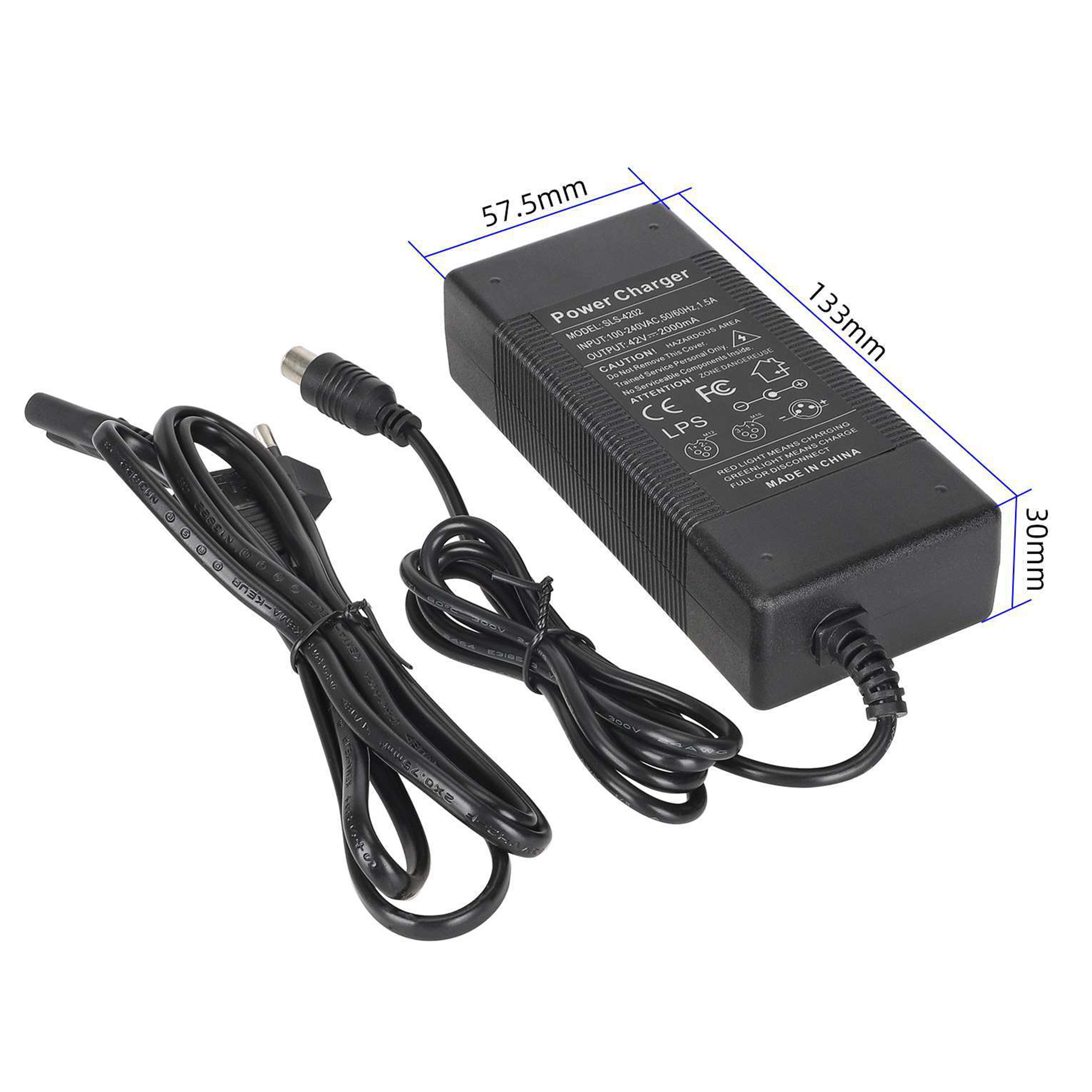 Ladegerät Netzteil 42V 2A passend für Xiaomi 1s mi3 Pro2 E-Scooter-3