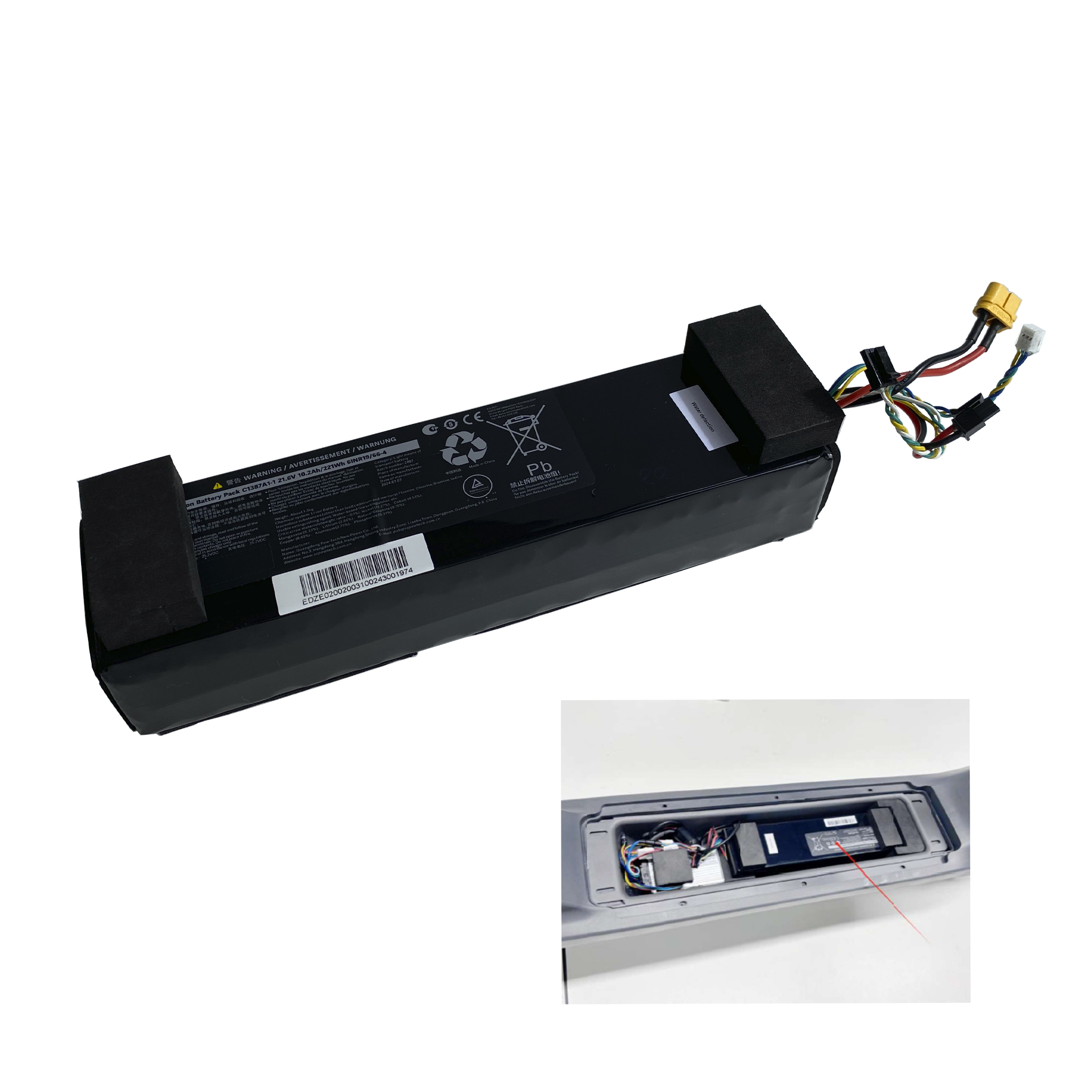 Original Akku Batterie XIAOMI Electric Scooter 4 Lite (2nd Gen)