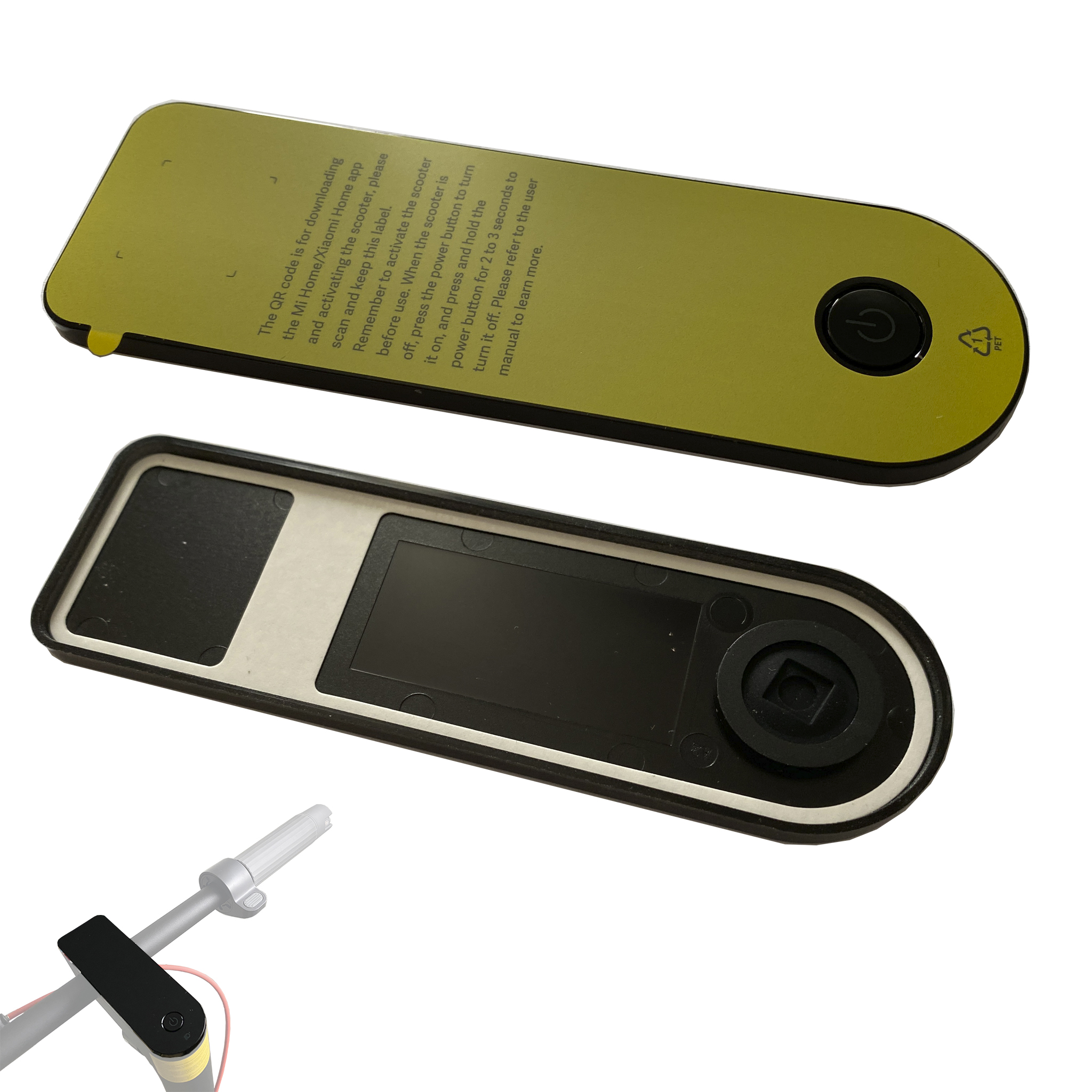 Original Dashboardabdeckung XIAOMI Electric Scooter 4 Pro 2nd Gen