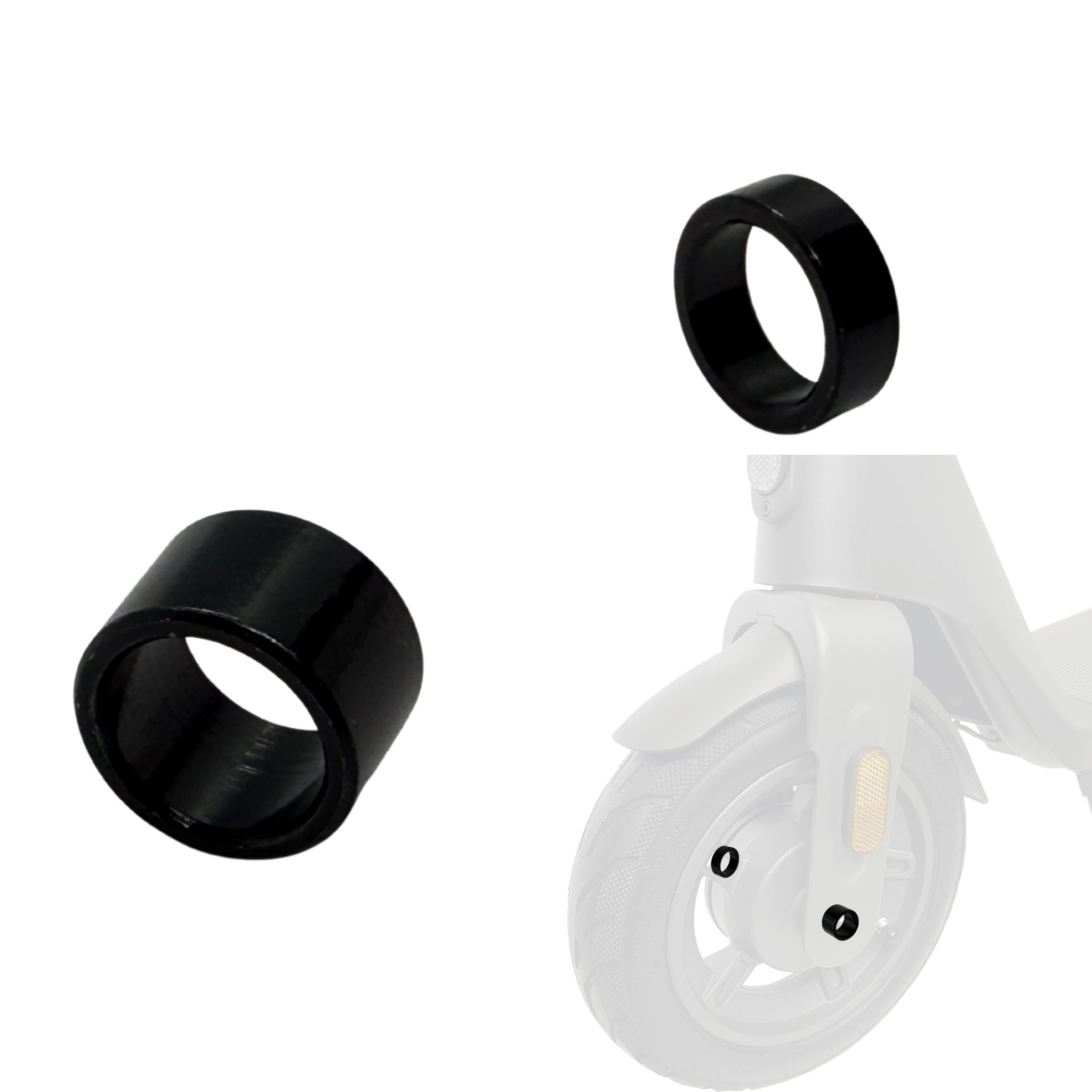 Original Distanzhülsen Vorderradachse für XIAOMI Electric Scooter 4 Lite (2nd Gen)