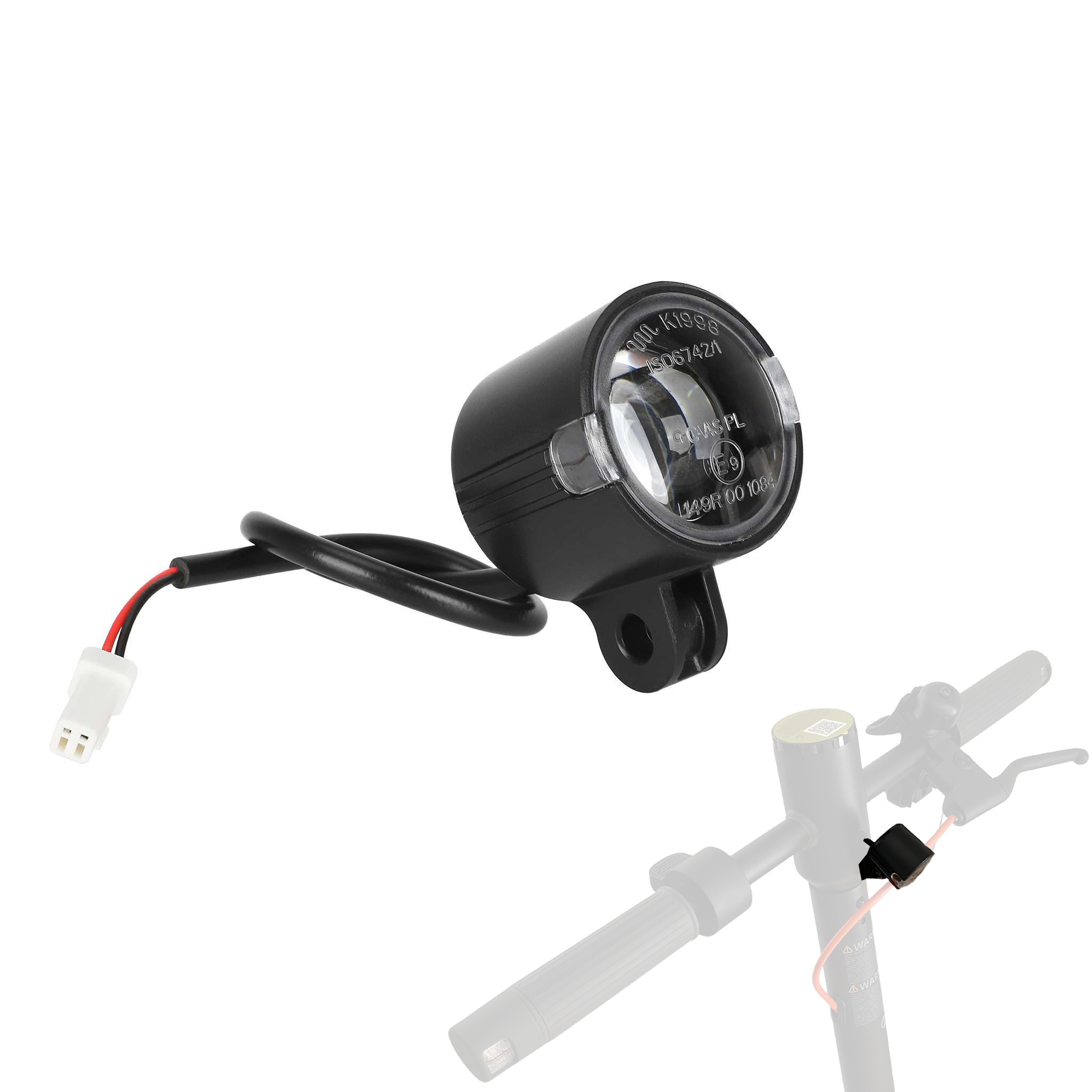 Original Vorderlicht Scheinwerfer Lampe XIAOMI Electric Scooter Elite