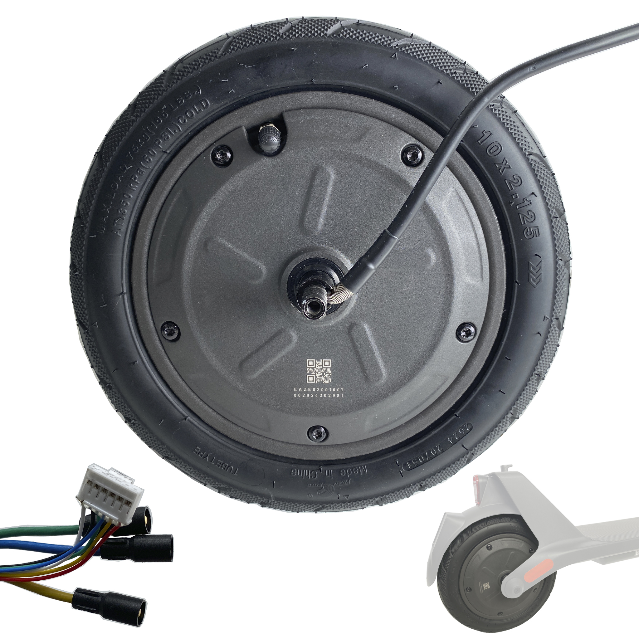 Original Hinterrad Motor XIAOMI Electric Scooter 4 Lite (2nd Gen)
