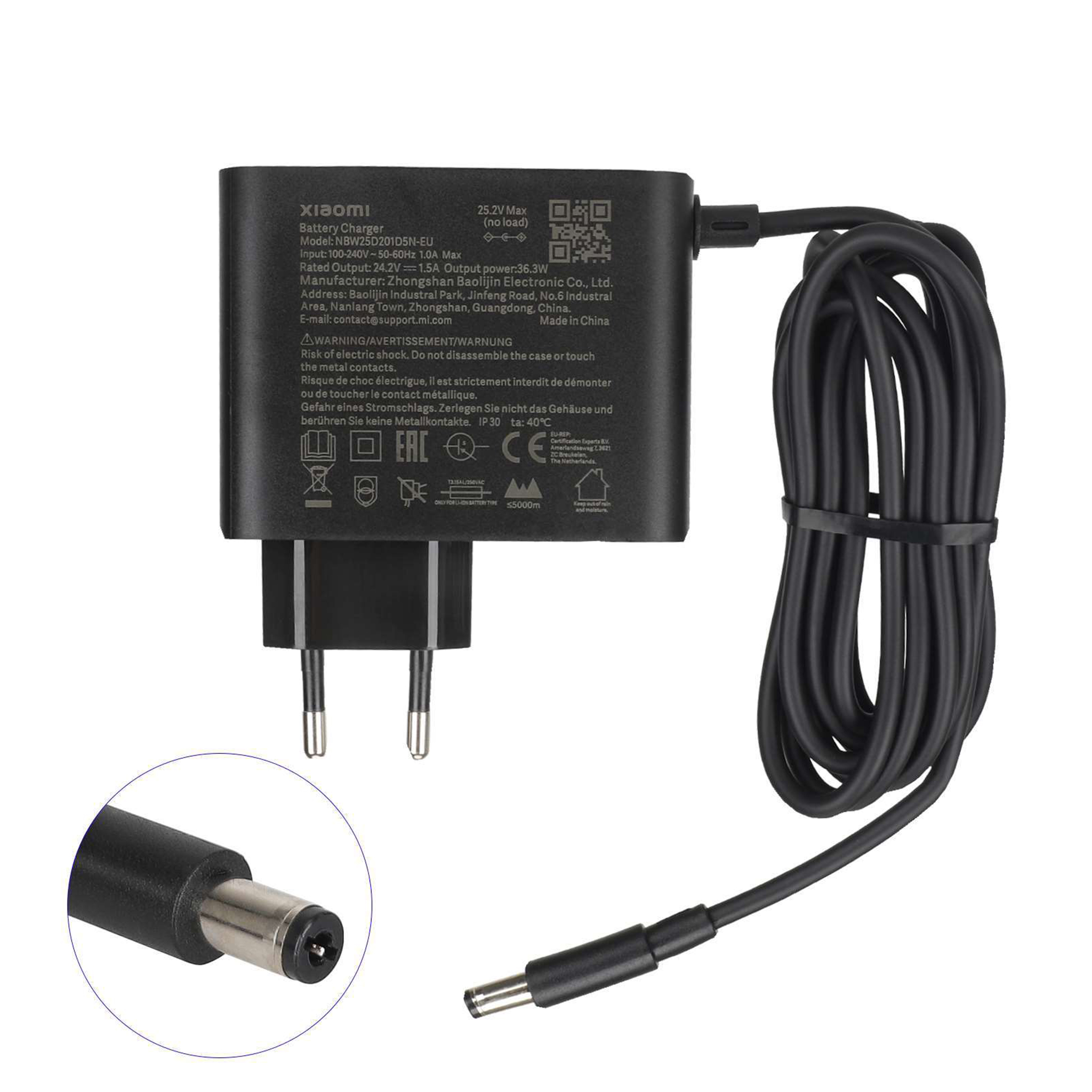 Original Ladegerät für Xiaomi Electric Scooter 4 Lite (2nd Gen)
