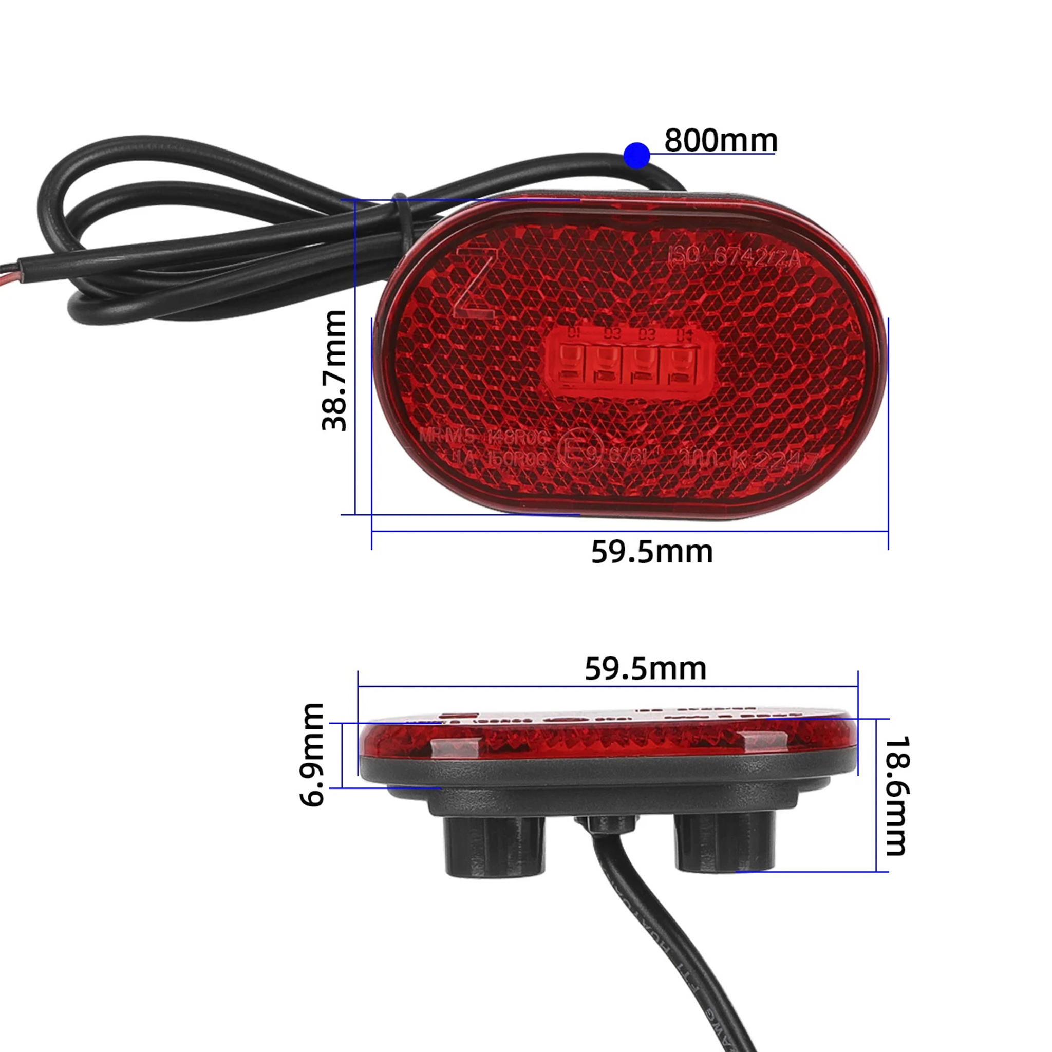 Original Rücklicht XIAOMI Electric Scooter 5 Plus-2