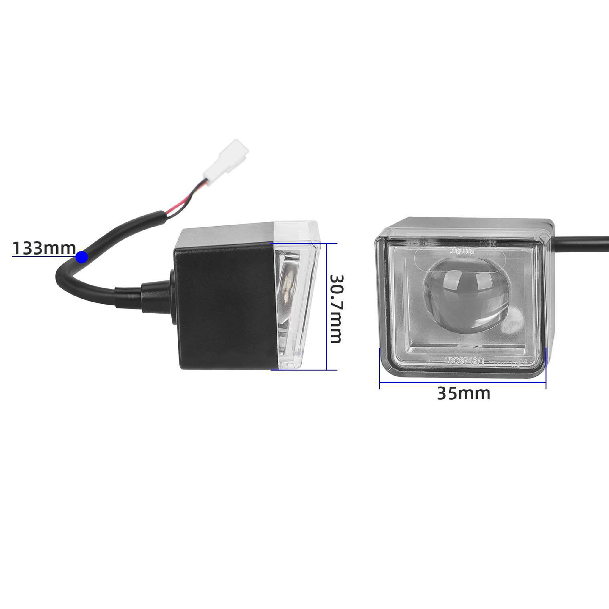 Original Vorderlicht Scheinwerfer Lampe XIAOMI Electric Scooter 4 Lite (2nd Gen)-3