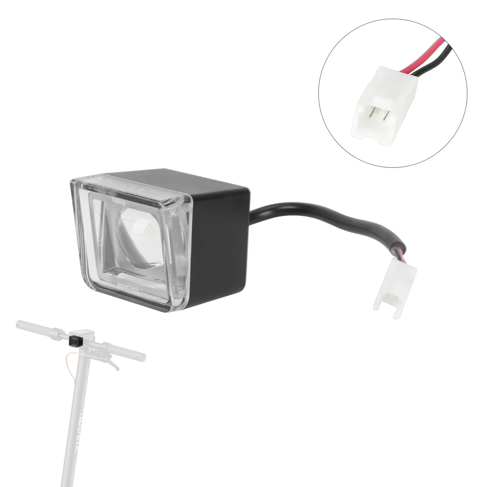 Original Vorderlicht Scheinwerfer Lampe XIAOMI Electric Scooter 6 Lite, 6
