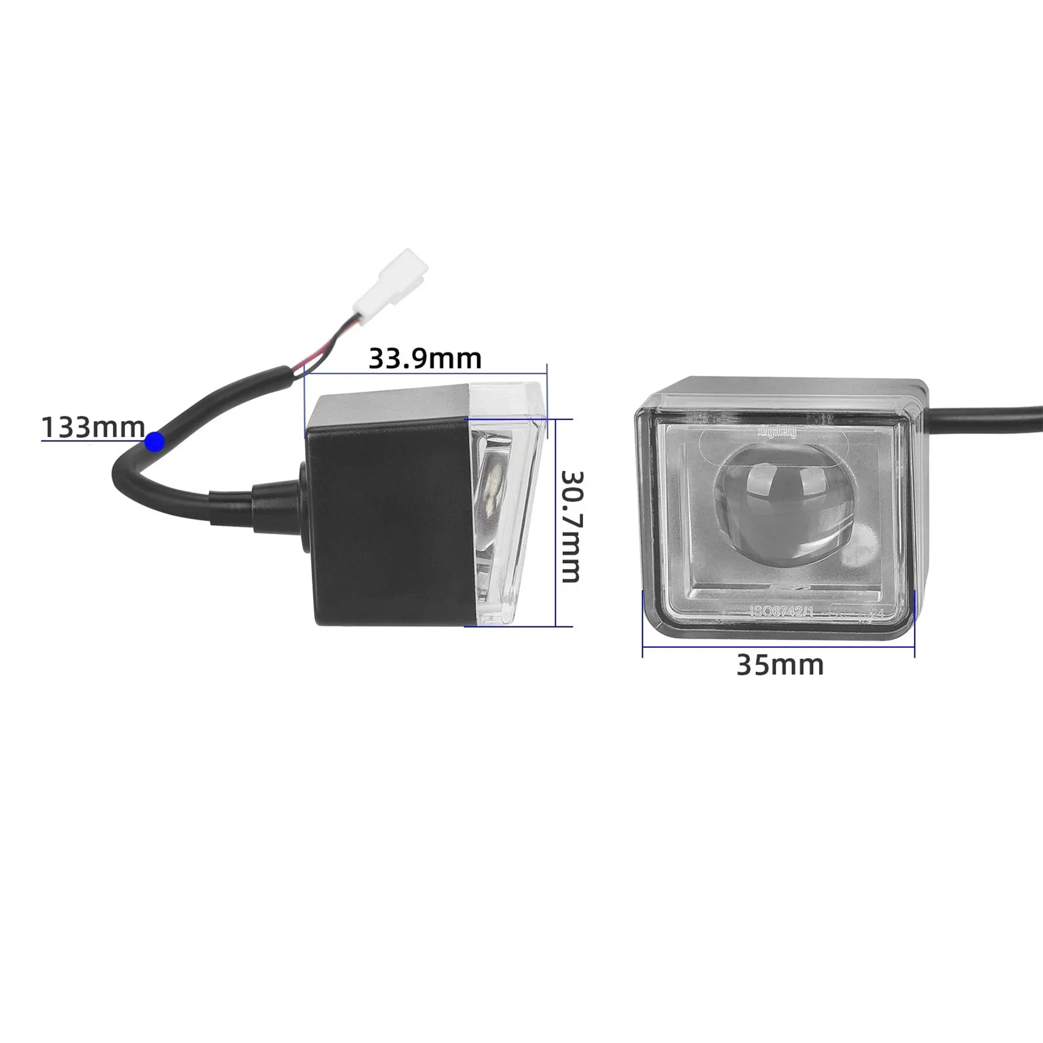 Original Vorderlicht Scheinwerfer Lampe XIAOMI Electric Scooter 6 Lite, 6-4