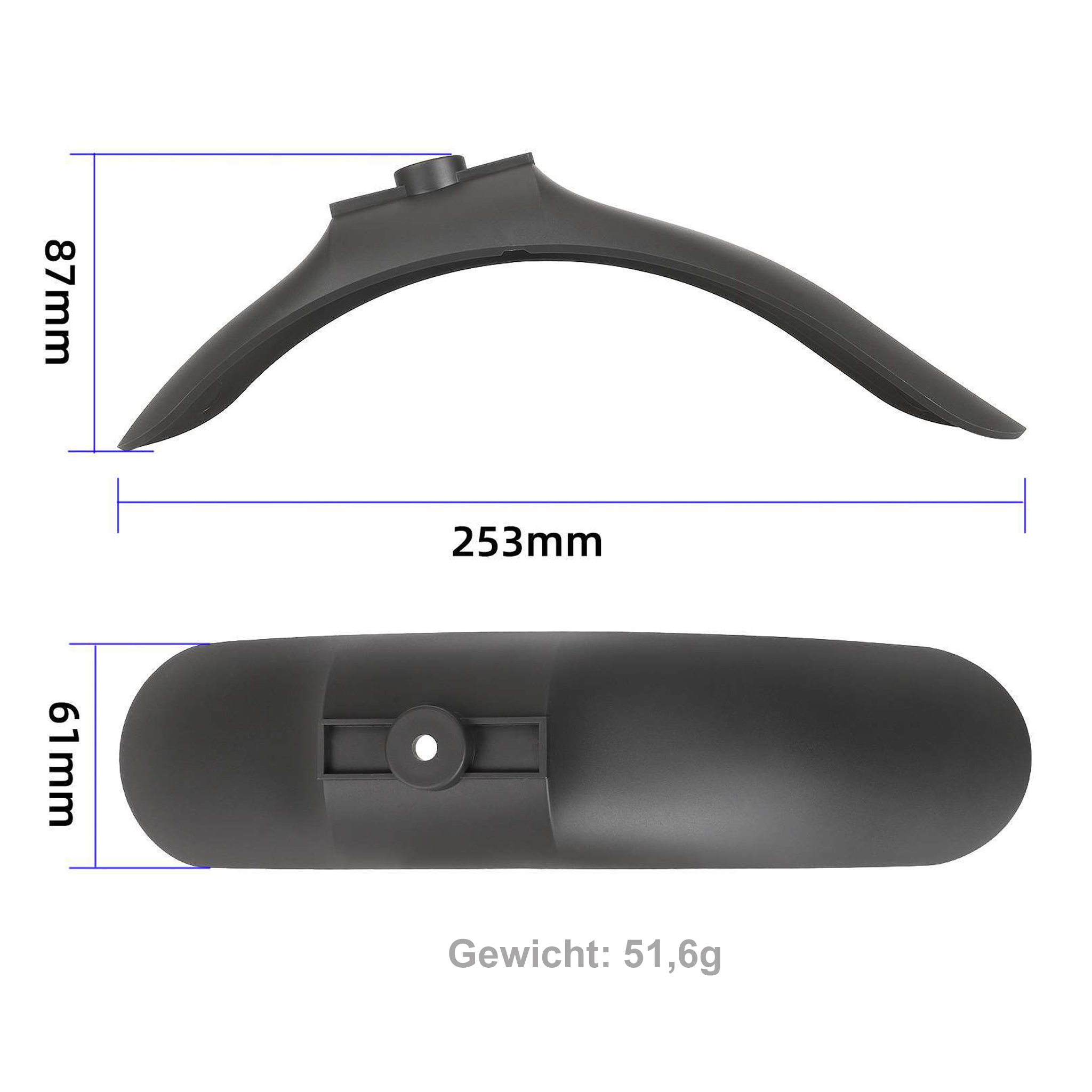 Original Schutzblech vorne XIAOMI Electric Scooter 4 Lite (2nd Gen)-1