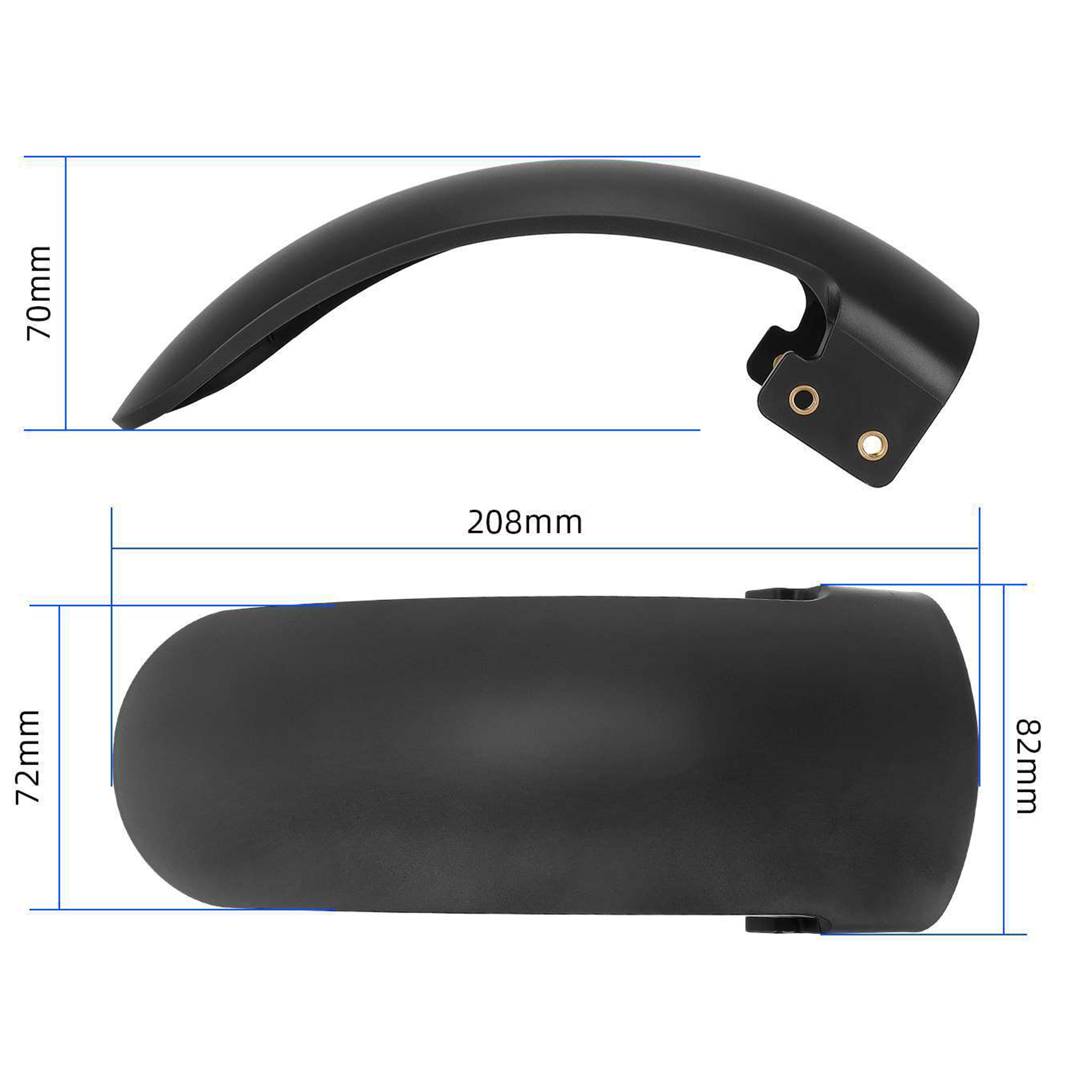 Original Schutzblech vorne XIAOMI Electric Scooter 4 Ultra-4