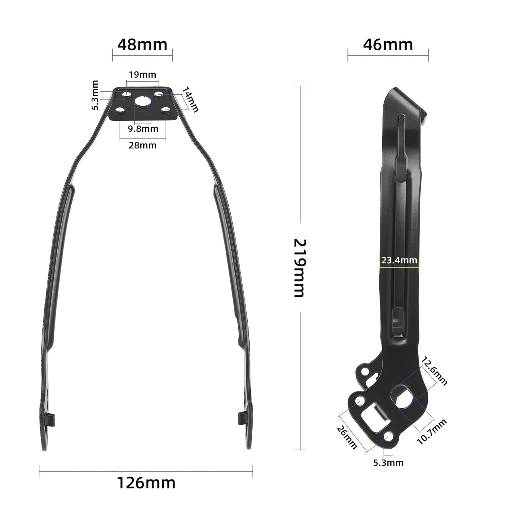 Original Schutzblechhalter hinten XIAOMI Electric Scooter 6-3
