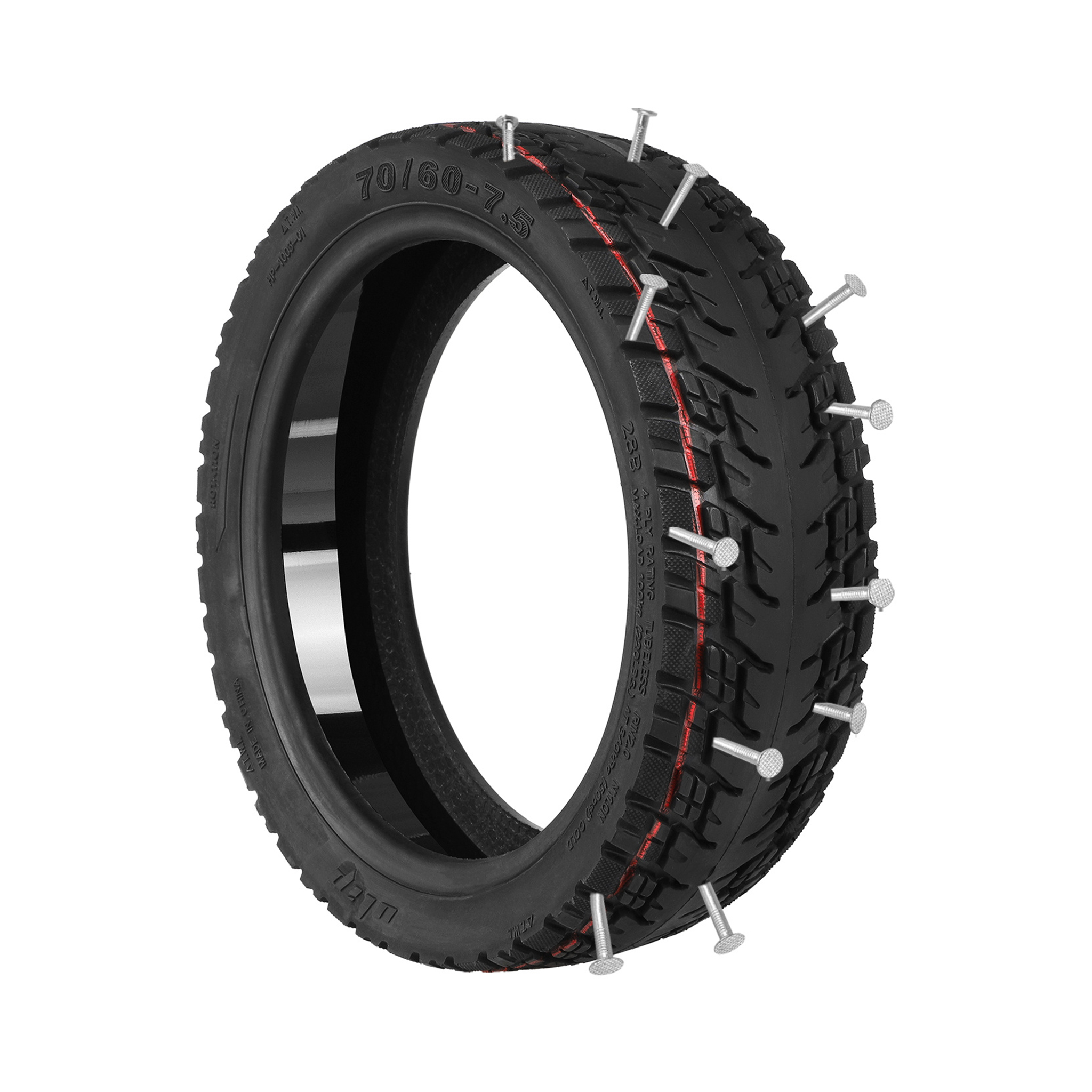 Ulip Reifen für Ninebot Max G3, ZT3 Pro 70/60-7,5 schlauchlos mit Pannenschutz-3
