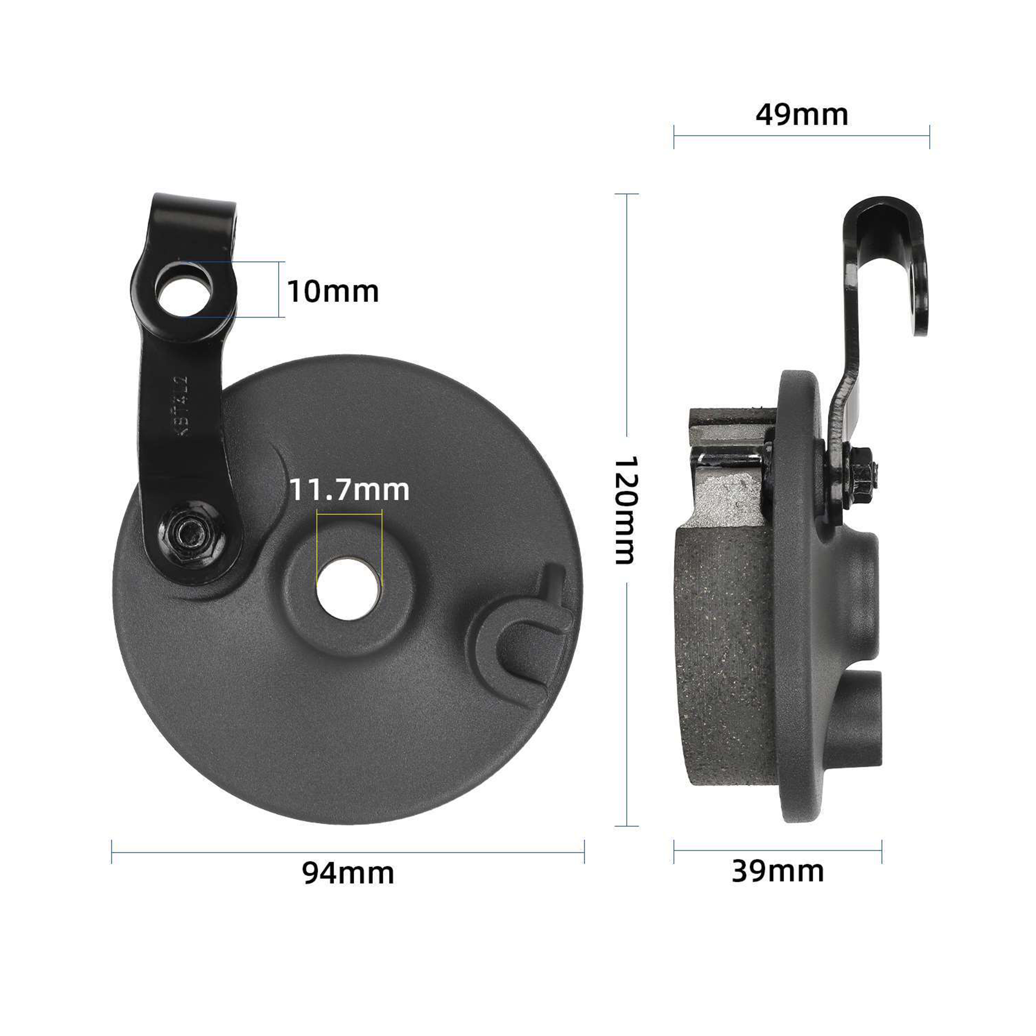 Original Trommelbremse für XIAOMI Electric Scooter 4 Lite (2nd Gen), Elite-3