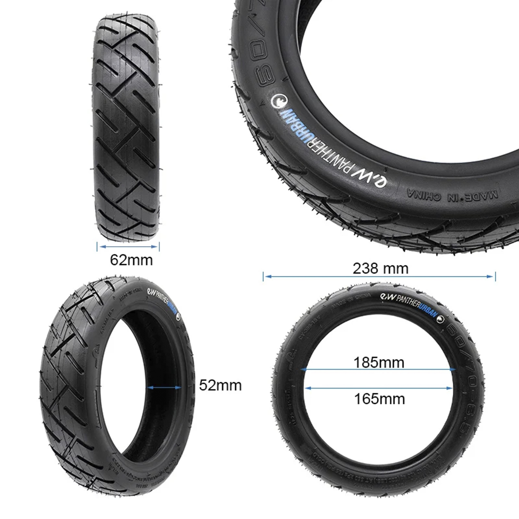 EW Reifen 60/70-6.5 Tubeless 10x2.5 schlauchlos-3